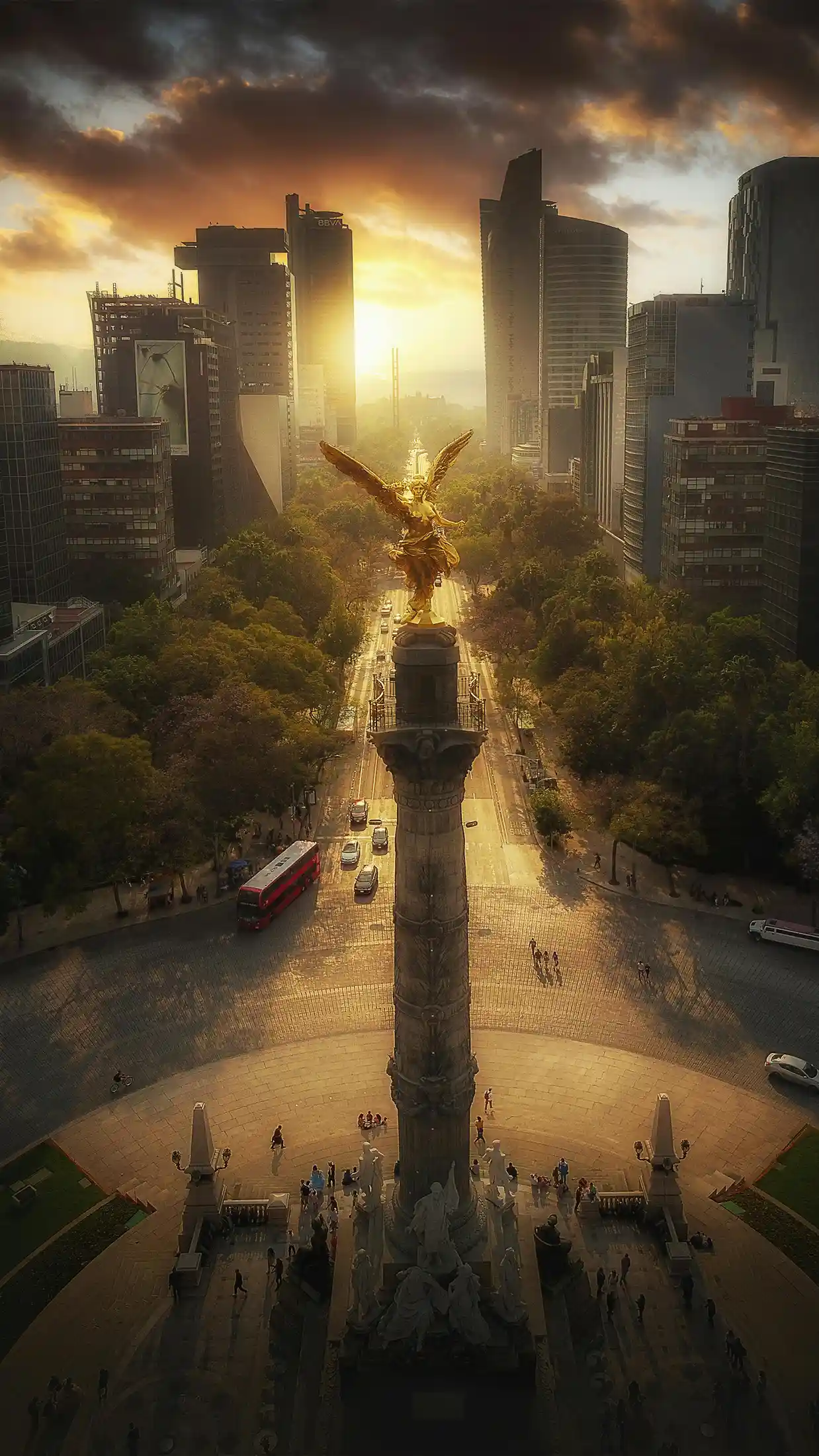 Ángel de la Independencia como icono urbano