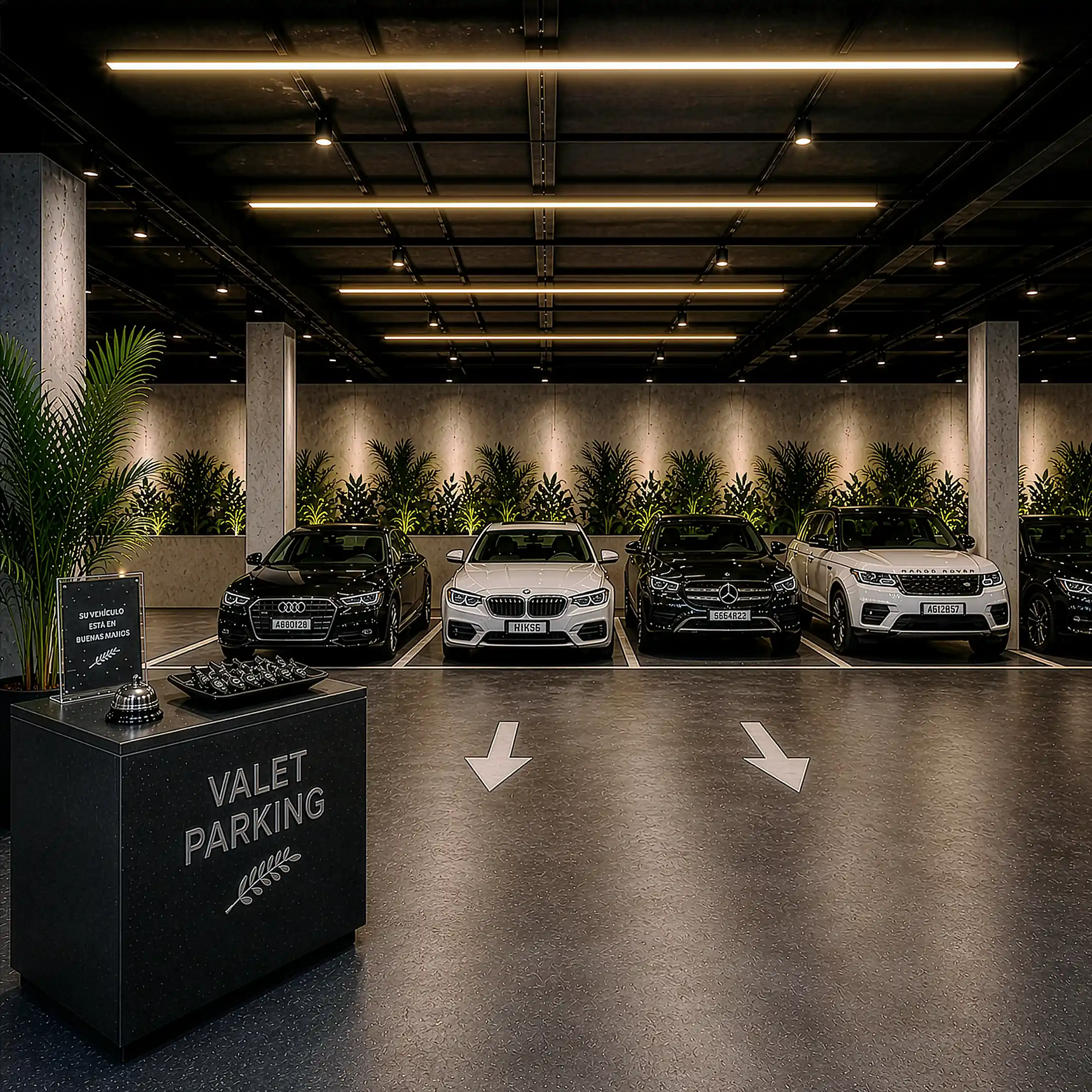 Valet parking